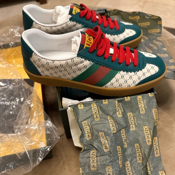 Authentic New With Tags & Box Limited Edition Dapper Dan Gucci Sneakers - Picture 2 of 8